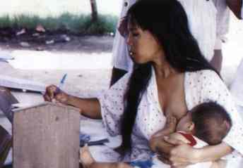 Breastfeeding mother - Philippines